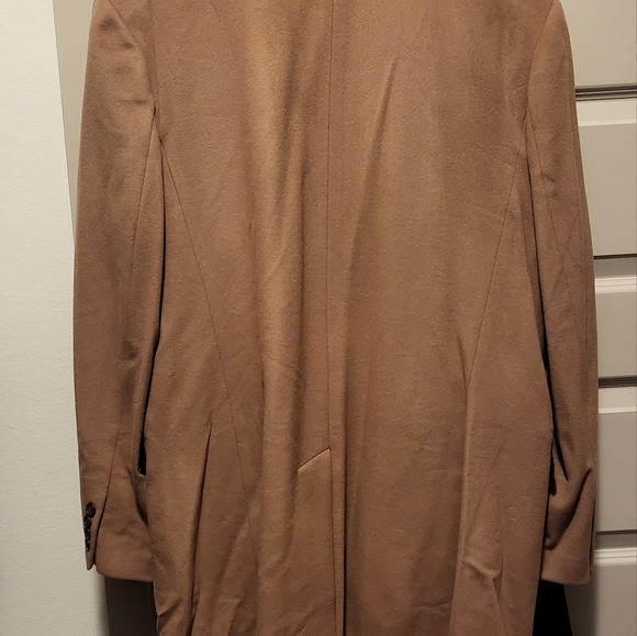 $548 NWT J.Crew Ludlow Tan Cashmere Topcoat 44R - Picture 5 of 5